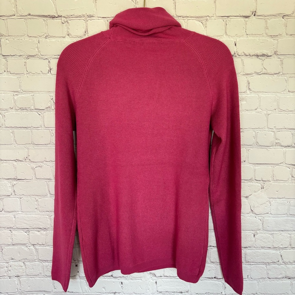 CYRUS Pink Long Sleeve Turtleneck Sweater--M - Picture 6 of 14